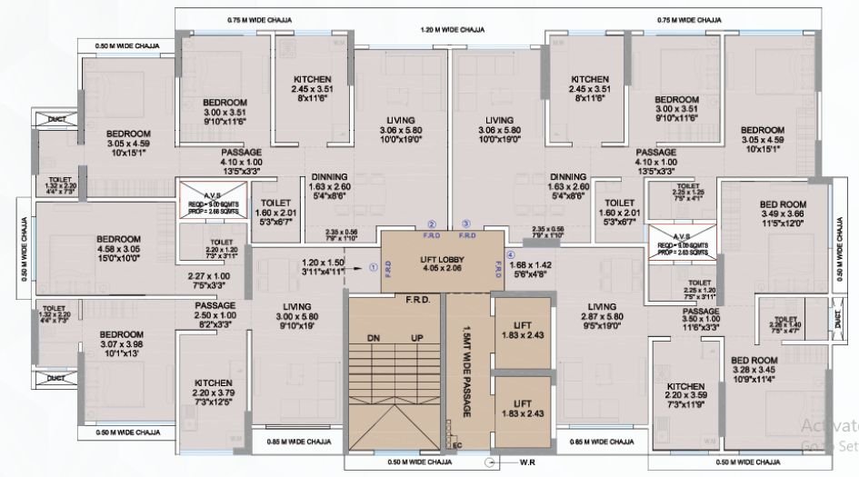 S-B-Infra-Azura-Height-Typical-floor-plan